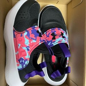 Absolutely adorable new in box girls under armour shoes